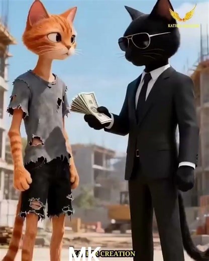 cat fun video #animation #anime #song #cat #funny