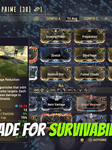 check out this zephyr build with max augments #warframe #steelpath #videogames #zephyr #build