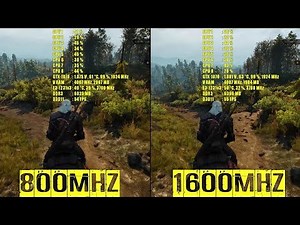 Kingston 16GB RAM DDR3 | 800MHZ vs 1600MHZ | COMPARISON