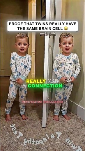 Proof That Twins Share the Same Brain Cell 😂