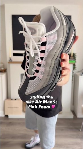 Styling the Nike Air Max 95 Big Bubble Pink Foam 🩷 #nike #nikeairmax #nikeairmax95 #sneakers