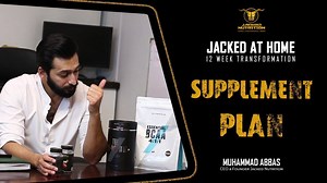 As mentioned, here's the recommended supplement plan for our 12 Week Transformation Program. Make sure you have all required supplements or alternatives to keep up with the program. You can buy the recommended supplements at https://jackednutrition.pk/ or visit your nearest outlet today. | Jacked Nutrition