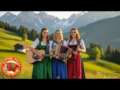 🏔 German Country Folk Live – Relaxing Bavarian Road Trip Music 🎷🌼
