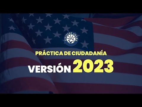Práctica de ciudadanía americana - Versión 2024