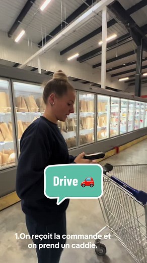 Préparation efficace de vos commandes au Leclerc Drive