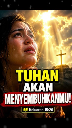 🔥 TUHAN AKAN MENYEMBUHKANMU! | Keluaran 15:26 | Pesan Tuhan Hari Ini 🙏