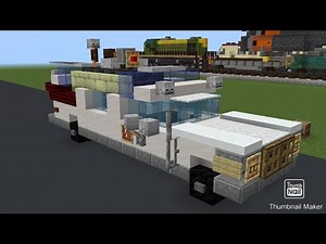 Minecraft Ghostbusters Ecto-1 Tutorial
