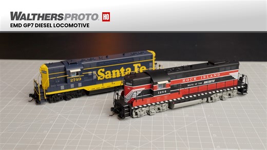 11K views · 264 reactions | Tough, reliable, and built to last — the EMD GP7 set the standard for road switchers. Add this classic workhorse to your HO Scale roster with the WalthersProto EMD GP7, available now in a limited one-time run at www.walthers.com/proto-emd-gp7 | Walthers Trains www.walthers.com | Facebook