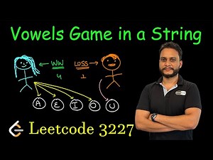 Vowels Game in a String | Leetcode 3227