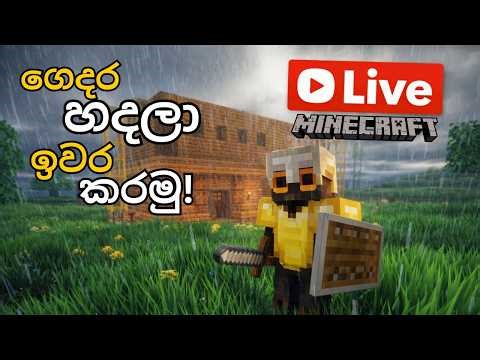 🔴 අපේ පුංචි ගෙදර┃Minecraft