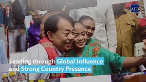 “I will dedicate myself to ADB members in the region and beyond, while listening carefully to their voices. With the expertise of ADB staff, and by further enhancing its effectiveness and efficiency, I am confident that ADB can stand up to the challenges that the region faces.” With those words, ADB President Masa Asakawa took office on 17 January, 2020. Within a month, Asia and the Pacific, and the world, would face one of the greatest challenges of our time: COVID-19. WATCH 🔵 This video chart