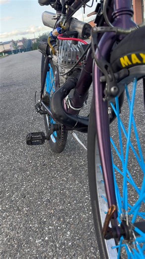 The fastest motorised bicycle 🚲 (with pedals) in Europe #demonbike #2stroke #technologia #bikelovers #motorisedbike | Demon Bike