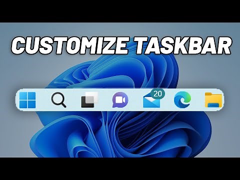 How Customize Windows 11 Taskbar