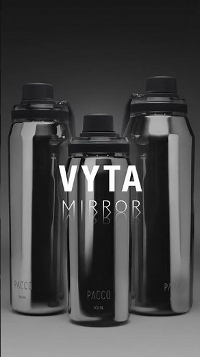 NEW IN: VYTA MIRROR, a nova garrafa espelhada da PACCO
