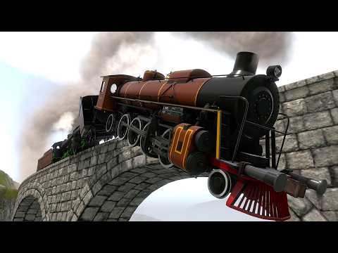 Derails and Blasts | Crash Compilation - Derail Valley 🔥 Part-42