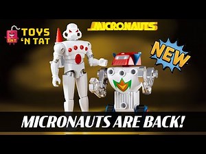 Micronauts ReAction+ Wave 2 Review – Microtron and Force Commander!