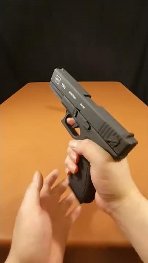 Glock Shell Ejecting Laser Toy Gun