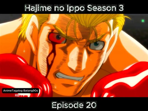 Ippo Season 3 Episode 20 | AnimeTagalog Batang90s