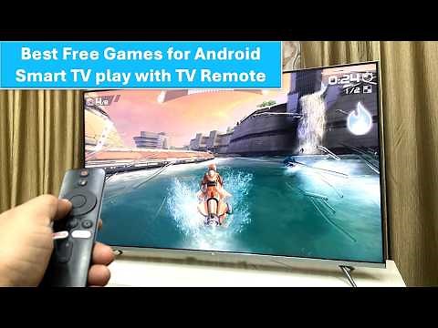Best Free Games for Android Smart TV can play with TV Remote (No Gamepad Needed)