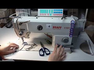 #Швейная машина Пфафф Pfaff- 1181 #Sewing machine аналог Durkopp-272