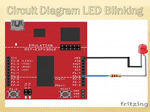 How to use Input output pins of MSP430G2 LaunchPad