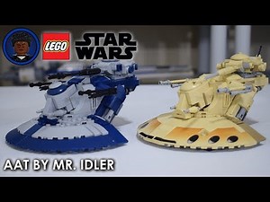 LEGO Star Wars AAT MOC Review (Free Instructions!)