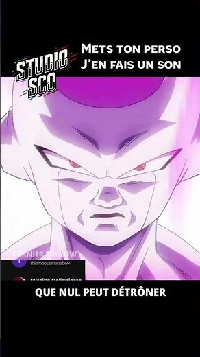 EMPIRE GLACIAL ! #freezer #dragonball #dbz #song #animerap