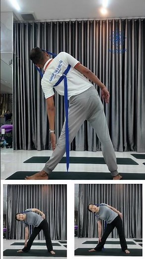 Correct Your Posture with Yoga Strap | Simple Yoga Alignment Exercises