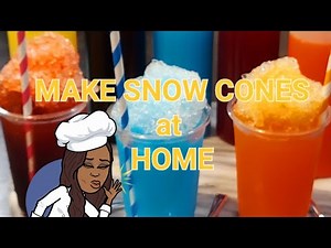 👉Make EASY SNOW CONES SHAVED ICE - SLUSHIES - SLURPEE - ICEE #drinks #hotgirlsummer SERIES 👈