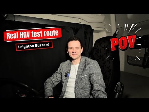Full HGV Lesson on a Real Test Route | Leighton Buzzard POV Driving