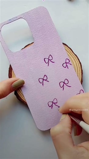 diy phone case with paper,#purple #pretty