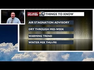 Still, sunny, and warmer for Tuesday