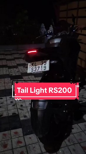 Upgraded Tail Light RS200 Customization Options