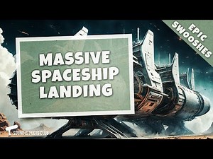 Massive Spaceship Landing - Free Swoosh Scifi Sound Effect