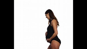 Watch EQ Swimwear Harmony Maternity lap swimming suit, fully lined on Amazon Live