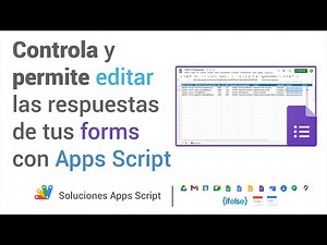 Google Apps Script 27 - Get the edit response url of a google form and send it by email.