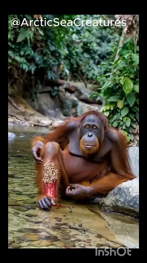 Orangutan with painful maggot-infested wound gets help from female ranger #animals #animalkingdom #reelsvideoシ #reelsviralシfb #fbviralreels #reelsfypシ #reelstrending #reelsfacebook #fypシ #reelschallenge #fbvideoviral #foryourpage | Arctic Sea