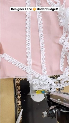 Designer Lace 😍 Under Budget! Best Meesho finds for tailors #shorts