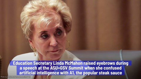 Education Secretary Confuses AI With A1 In Viral Speech Blunder