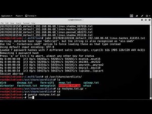 Password Cracking using John the ripper