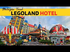 WE ARRIVED IN MALAYSIA! 🇲🇾 Legoland Hotel Room Tour, Disco Elevator & Theme Park!