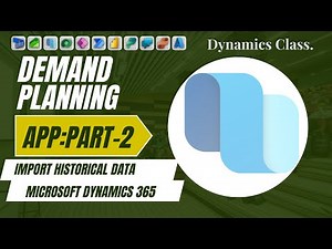 Part-2: Import historical data in Demand planning APP