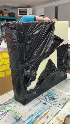 Block of Foam! #puppet #loopstitch #workshop #diy