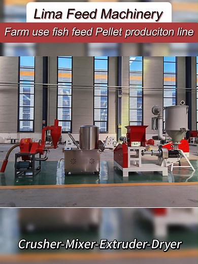 Complete Floating Fish Feed Production Line Explained