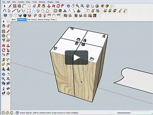 Inside Out Christmas Tree Ornament - SketchUp Tutorial - Part 1