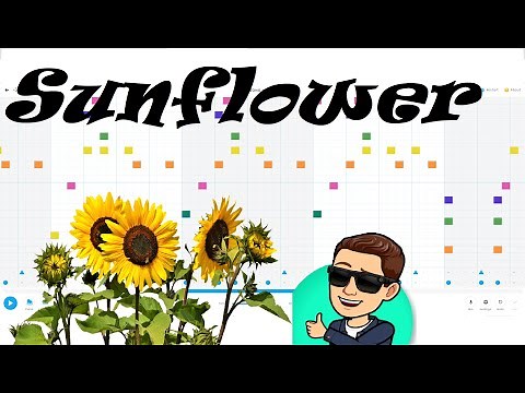 Sunflower on Chrome Music Lab