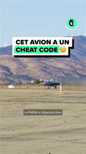 Conçu pour dépasser la barrière du son, c'est le X59 ! Jérémy t'explique tout. Si tu nous lis, c'est que ta curiosité t'a guidée jusqu'ici 🧠 Pour plus de contenus santé, nature, sciences et culture gé, abonne-toi ! #aeronautique #avion #X59 | CurieuxLive