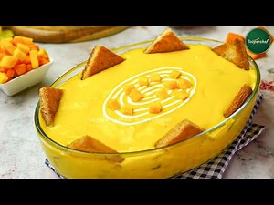 Mango Crunchy Bread Delight Recipe by SooperChef | Easy Mango Dessert