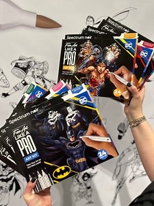 For a limited time, there's 50% off select Spectrum Noir Fan Art Like A Pro & Pro Colour Art Kits! Use professional-grade artist’s tools to depict your favourite DC & Wizarding World characters in a range of authentic designs! Follow the included creative tips in the box and online, and take your art to the next level. Shop here.   https://bit.ly/3tUZjzz  https://bit.ly/3OB3JDm | Crafter's Companion | Facebook