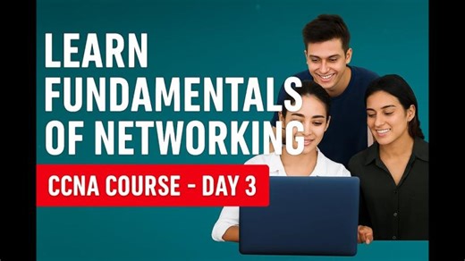 CCNA Course Day 3: Inter-VLAN Routing Lab in Packet Tracer | Step-by-Step Tutorial